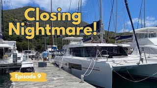 Closing on a Moorings Charter Catamaran in Tortola BVI  Ep 9 [upl. by Anicnarf]