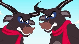 Eena Meena Deeka  The Cow Kingdom  Funny Cartoon Compilation  Cartoons for Children [upl. by Cuhp]