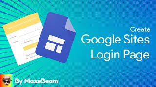 How to create a Login Page on any Google Site [upl. by Uta]