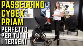 Recensione PASSEGGINO TRIO PRIAM di Cybex Platinum PER TUTTI I TERRENI [upl. by Indihar633]