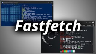 Fastfetch das BESSERE neofetch [upl. by Idnek]