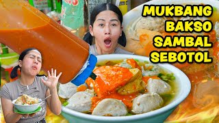 SESEPUHNYA BAKSO DI JAKARTA BARAT MAKANYA HARUS PAKE SAMBEL SEBOTOL [upl. by Jelsma]