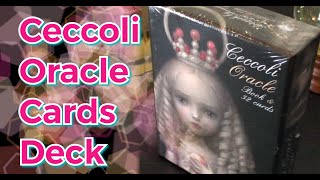 Ceccoli Oracle Cards Deck by Lunaea Weatherstone [upl. by Iralav859]