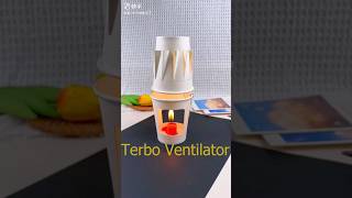 How to make Turbo ventilator DY shorts Trending  experiment viral shorts [upl. by Aicirtam]