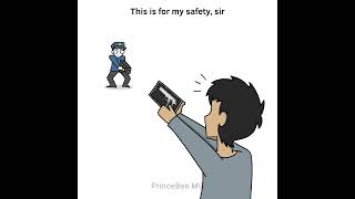 PUT THE PHONE DOWN epic police animation meme [upl. by Wengert]