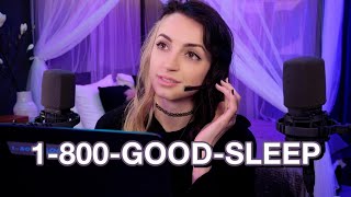 ASMR Sleep Hotline  with Phone Voice Effect [upl. by Nyleikcaj]