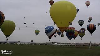 Albuquerque International Balloon Fiësta 2005 October 7th morning competition [upl. by Marisa]