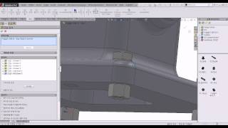 Tutorial l 기본과정 시즌 213  어셈블리의 간섭탐지와 측정 도구 [upl. by Aynom]