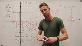 333 Beispielrechnung ohmscher Verbraucher in Sternschaltung [upl. by Alamak]