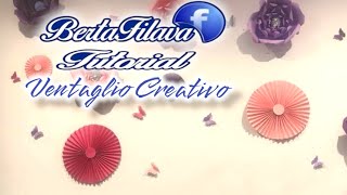 Ventaglio creativo fai da te tutorial [upl. by Ciardap]