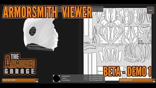 Armorsmith Viewer Beta  First Demo [upl. by Ndnarb]