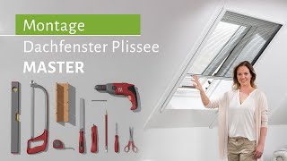 Montage Fliegengitter Dachfenster Plissee MASTER [upl. by Ycnaffit]