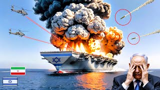 1 minute ago Iranian AH64 Apache Helicopter Missile Destroys Israeli Aircraft Carrier [upl. by Rosel]