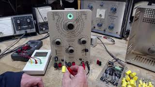 Heathkit IT 28 Capacitor Checker Restoration Video 2  Calibration [upl. by Jansen]