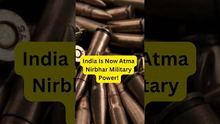 Great News India Becomes Atma Nirbhar Military Power Ammunition supply makeinindia [upl. by Lydnek]