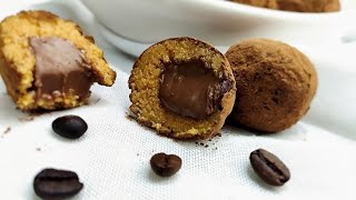 كريات التيراميسو سهلة التحضير و البنة منحكوش😍 truffes tiramisu [upl. by Nnaylrebmik]