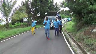 NATIONAL INDEPENDENCE BATON RELAY  BABONNEAU [upl. by Krm]