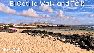 El Cotillo Fuerteventura Walk and Talk  May 2023 [upl. by Townie]