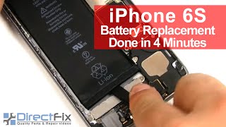 How To Replace iPhone 6S Battery Detailed Instructions [upl. by Dahcir166]