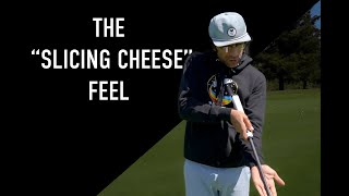 Improve Your Putter Path And Plane With The quotSlicing Cheesequot Feel [upl. by Enaols172]