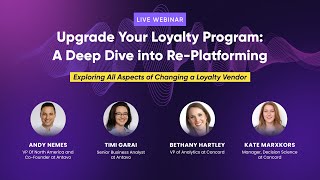 Webinar Upgrade Your Loyalty Program A Deep Dive into RePlatforming [upl. by Yenots]