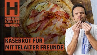 Schnelles Käsebrot für Mittelalter Freunde Rezept von Steffen Henssler [upl. by Aihsetel994]