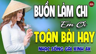 Buồn Làm Chi Em Ơi ✨ Mai Tiến Đạt ✨ LK Nhạc Sống Trữ Tình GÁI XINH 4K Phê Sởn Da Gà ✨TOÀN BÀI HAY [upl. by Loziram]