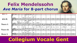 Mendelssohn  Ave maria op 23 no 2 [upl. by Larrabee]