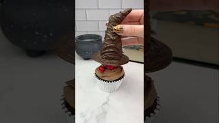 The Sorting Hat 🪄 harrypotter cakeart cakedbyrach cakedecorating chocolate shortsfeed cake [upl. by Thomey681]