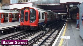 Baker Street to Amersham by A Stock on the London Underground [upl. by Mast31]