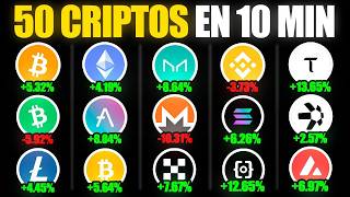 TOP 50 Criptomonedas Explicadas En 10 Minutos [upl. by Adnamma]