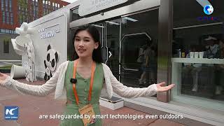 GLOBALink  Chengdu Universiade Village A smart and green tour [upl. by Assirroc407]