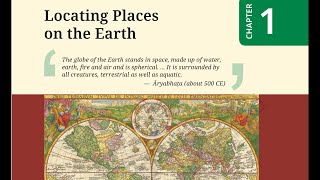 Locating Places on the earth  class 6 part 1 social science new book chapter 1 solution [upl. by Ynaffets]