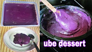 How to make Ube Kalamay Halaya Pinoy dessert [upl. by Durst]