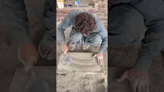 making Useful Cement Products shorts diy cementprojectsyoutubeshorts satisfying [upl. by Audrey]