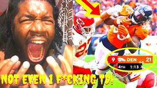 BRONCOS VS CHIEFS REACTION 2023 DENVER BRONCOS VS KANSAS CITY CHIEFS HIGHLIGHTS REACTION 2023 [upl. by Wanyen]