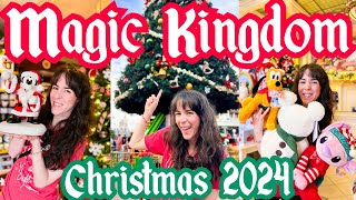 Disneys MAGIC KINGDOM Christmas 2024 Merch Update Christmas Tree amp Decor  Walt Disney World [upl. by Ellenad]