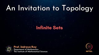 mod01lec08  Infinite Sets [upl. by Dawson]