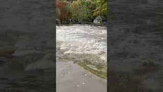 Inondation au Domaine des Grottes de Han [upl. by Omolhs]