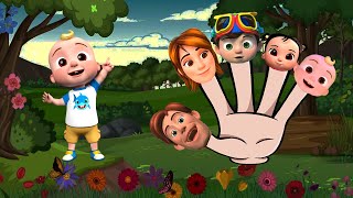 Cocomelon Family  Finger Family Song in the forest version  Nursery Rhymes amp Kids Songs [upl. by Mukerji10]