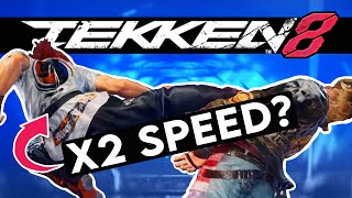 Tekken 8 Hwoarang is SO FAST the game looks sped up 😂 [upl. by Yznel794]