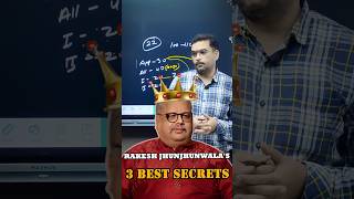 3 Secret Investment Strategies from Rakesh Jhunjhunwala for Market Success 💹💡 investment shorts [upl. by Demetris]