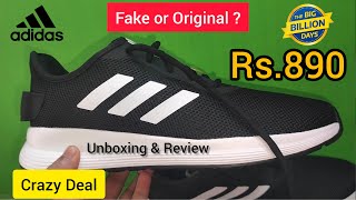 Adidas Fluo M Running Shoes Review  Adidas Shoes Under 1000 Review [upl. by Smaj]