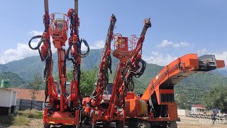 Tamrock DT922i Fully Automatic Drilling😳 [upl. by Aan]