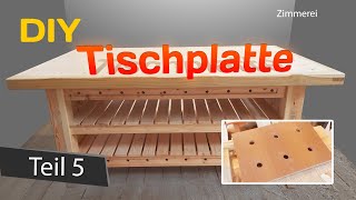 Wir machen eine Schablone zum Fräsen von Löchern in der Tabelle Basteltisch Teil 5 DIY [upl. by Yrac]