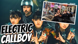 Gs React To RATATATA  Electric Callboy amp BABYMETAL Reaction  Review [upl. by Ahsemak]