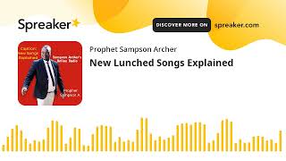 New Lunched Songs Explained [upl. by Ellimaj]