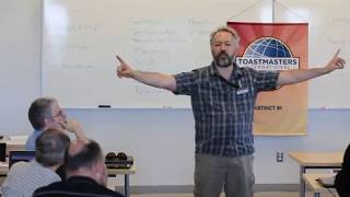 Organizing a Toastmasters Speech Contest 33 Tony Renaud [upl. by Howarth]