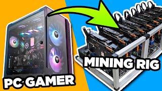 Gaming Motherboard For Mining Rig [upl. by Ainezey]