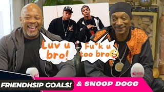 Dr Dre amp Snoop Doggs 30 Year Friendship Revealed Plus New Gin amp Juice Launch [upl. by Manon]